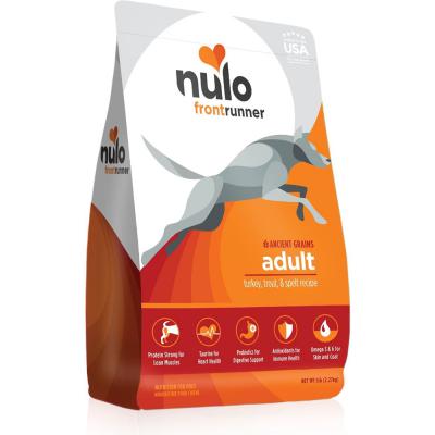 Nulo Frontrunner Adult Dog Grain In Turkey, Trout & Spelt Recipe