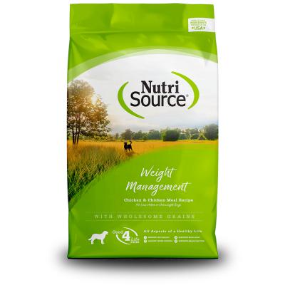 NutriSource Weight Management Chicken & Chicken Meal Recipe