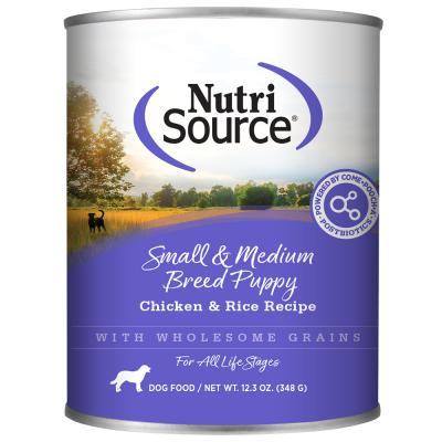 NutriSource Small & Medium Breed Chicken & Rice Recipe 12.3 oz.