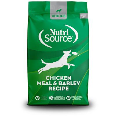 NutriSource Choice Dry Dog Food Chicken Meal & Barley Recipe 40 lb.
