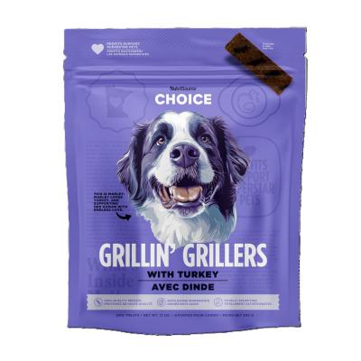 NutriSource Choice Grillin' Grillers Dog Treats Turkey 12 oz.