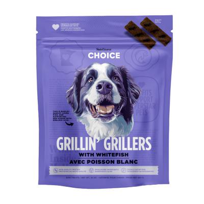 NutriSource Choice Grillin' Grillers Dog Treats Whitefish 32 oz.