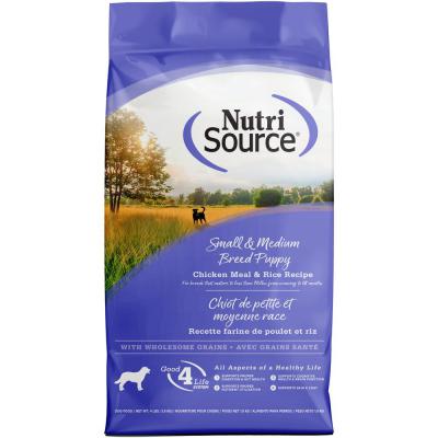 NutriSource Small & Medium Breed Puppy Chicken & Rice Recipe
