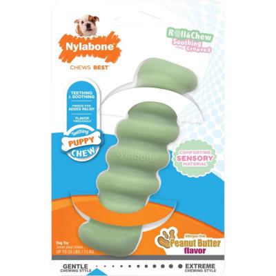 Nylabone Puppy Teething Stick Peanut Butter Small