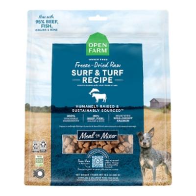 Open Farm Dog Freeze-Dried Morsels Surf & Turf 13.5 oz.