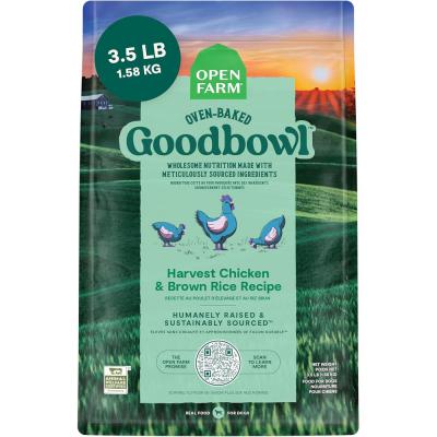 Open Farm Goodbowl Harvest Chicken & Brown Rice Recipe 3.5 lb.