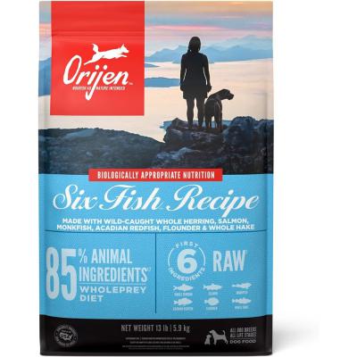 Orijen Six Fish Recipe Grain-Free Dry Dog Food