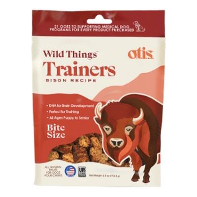Otis Dog Wild Things Trainers Bison 4 oz.