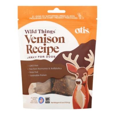 Otis Dog Wild Things Venison Jerky 4 oz.