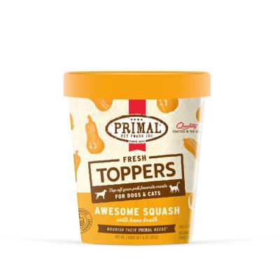 Primal Fresh Toppers for Cat & Dog Food Awesome Squash Recipe 32 oz.