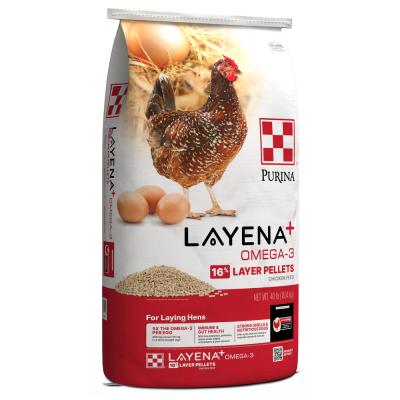 Purina Layena Plus Omega 3 Layer Pellets 40 lb.
