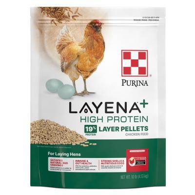 Purina Layena + High Protein Layer Pellets 10 lb.