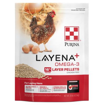 Purina Layena + Omega-3 Layer Pellets 10 lb.