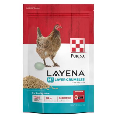 Purina Layena Crumbles Poultry Feed 10 lb.