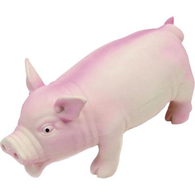 Rascals Pig Grunt Dog Toys Pink 7.5 in.