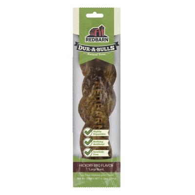 Redbarn Dur-A-Bulls Braid Hickory BBQ 20ct LG