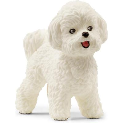 Schleich Farm World Bichon Frise Dog Toy