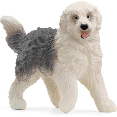 Schleich Farm World Old English Sheepdog Dog Toy