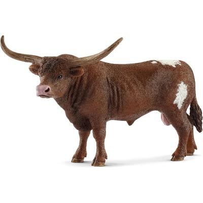 Schleich Farm World Texas Longhorn Bull Cow Toy