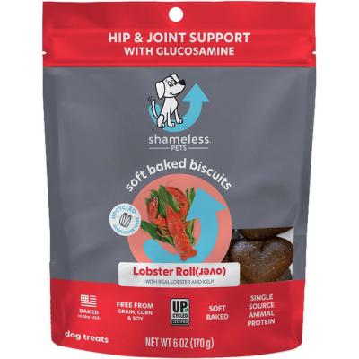 Shameless Pets Shameless Soft Baked Dog Biscuits Lobster/Kelp 6 oz.