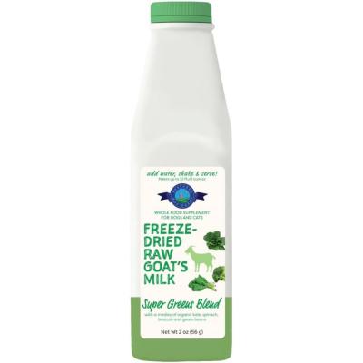 Shepherd Boy Farms Dog & Cat Freeze Dried Raw Goat Milk Super Green 32 oz.