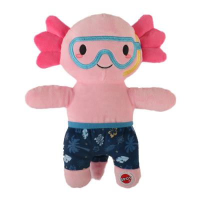 Spot Axolotl in Swimwear Dog Toy 10 in.