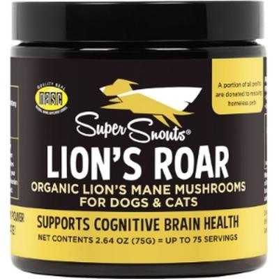 Super Snouts Hemp Dog Cat Lions Roar Mushrooms 75G