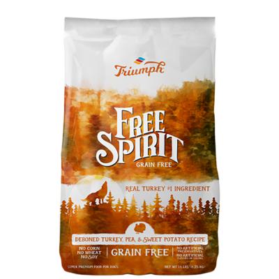 Free Spirit Grain Free Turkey, Pea & Sweet Potato Recipe 13 lb.