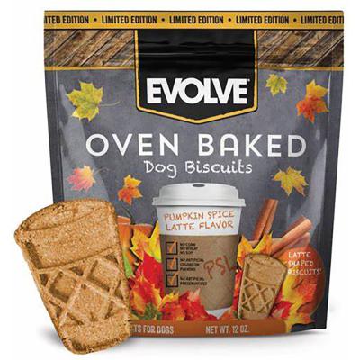 Evolve Pumpkin & Spice Flavor Latte Biscuits 12 oz.