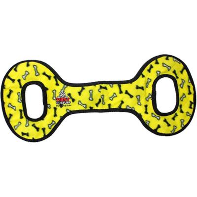 Tuffy No Stuff Tug-O-War Yellow