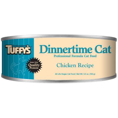Tuffy's Dinnertime Canned Cat Food Chicken 5.5 oz.