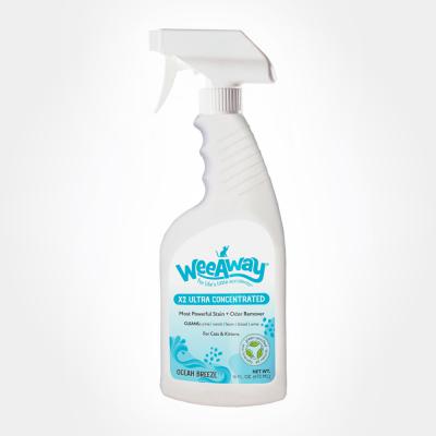 Wee Away X2 Stain & Odor for Cats & Kittens Ocean Breeze Scent 16 oz.