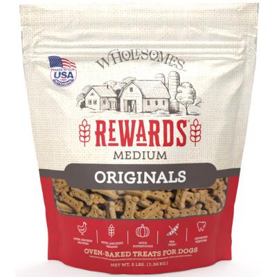 Wholesomes Classic Rewards Dog Treats Original MD 3 lb.