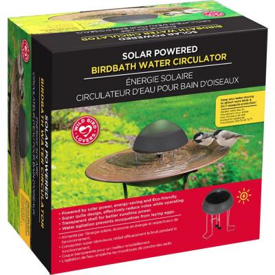 Wild Bird Lovers Solar Water Birdbath Circulator