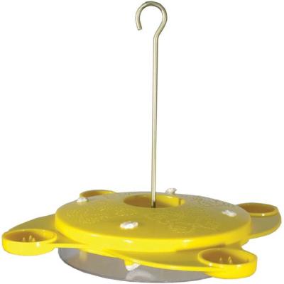 Classic Butterfly Feeder Yellow 11 in.