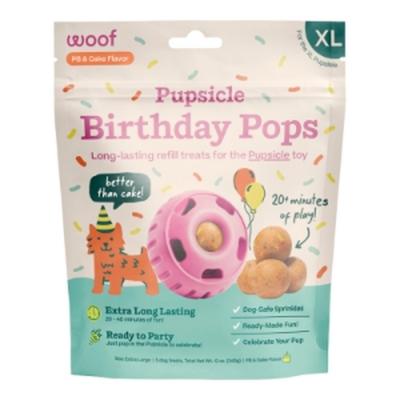 Woof Dog Birthday Pops X-Large 12 oz. 5 Pack