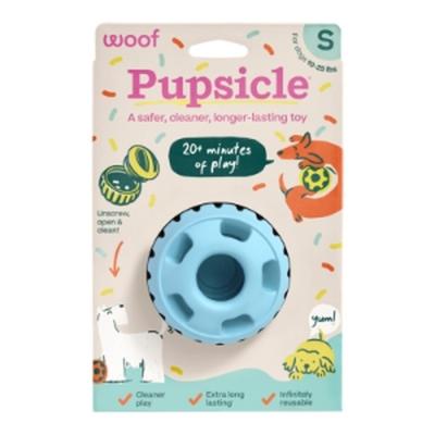 Woof Dog Pupsicle Birthday Blue Small