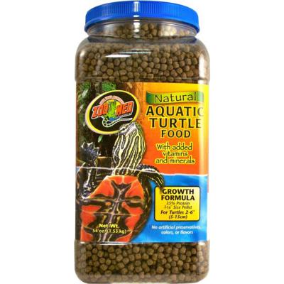 Zoo Med Aquatic Turtle Food Growth Formula 54 oz.