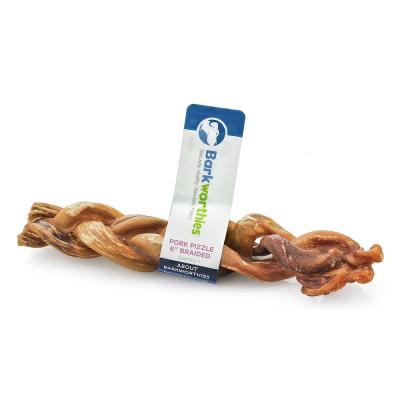 Barkworthies PORK PIZZLE BRAIDED 6 In