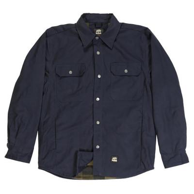 Berne Flannel Lined Duck Jacket MD Navy