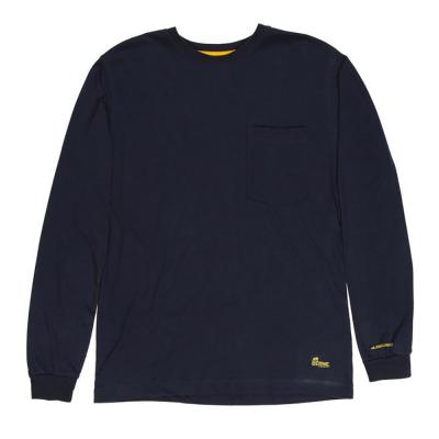 Berne Light Long Sleeve Tee XL Navy