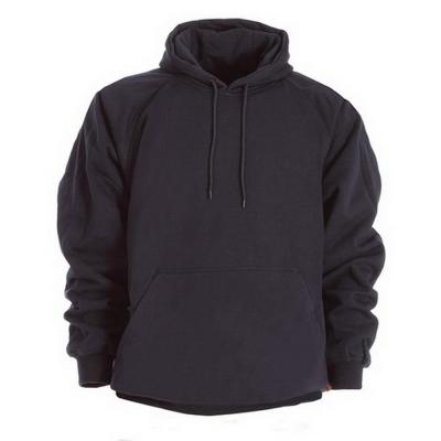 Berne Men's Thermal Lined Hooded Pullover Sweatshirt XX-Large Navy