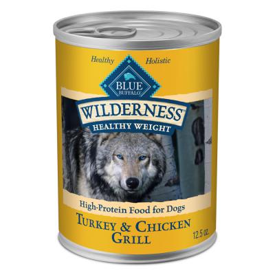 Blue Wilderness Adult Dog Healthy Weight Turkey & Chicken 12.5 oz.