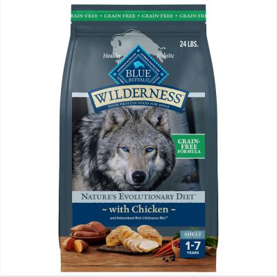 Blue Wilderness Adult Dog Healthy Weight Chicken with Wholesome Grains Recipe 24 lb.