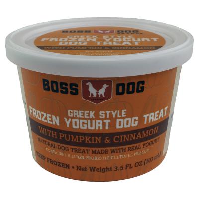 Boss Dog Frozen Yogurt Pumpkin & Cinnamon 3.5 oz.