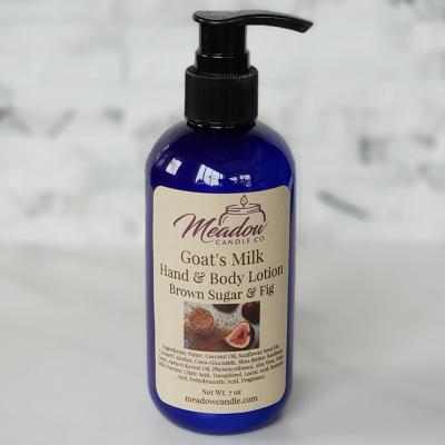 Goat's Milk Lotion Brown Sugar & Fig 8 oz.