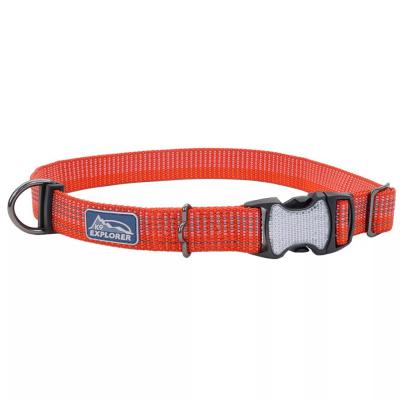 Coastal K9 Explorer Brights Reflective Adjustable Dog Collar Canyon Small 5/8 in. x 10-14 in.