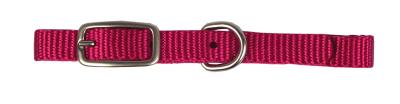 Nylon Dog Collar 5/8 X 16 In Hot Pink