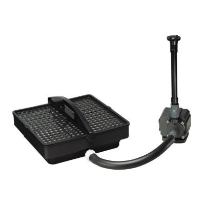 Pond 1500 Filter & Pump Kit Black 500 GPH