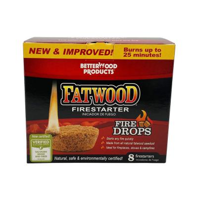 Fatwood Fire Drops Firestarters 8 ct